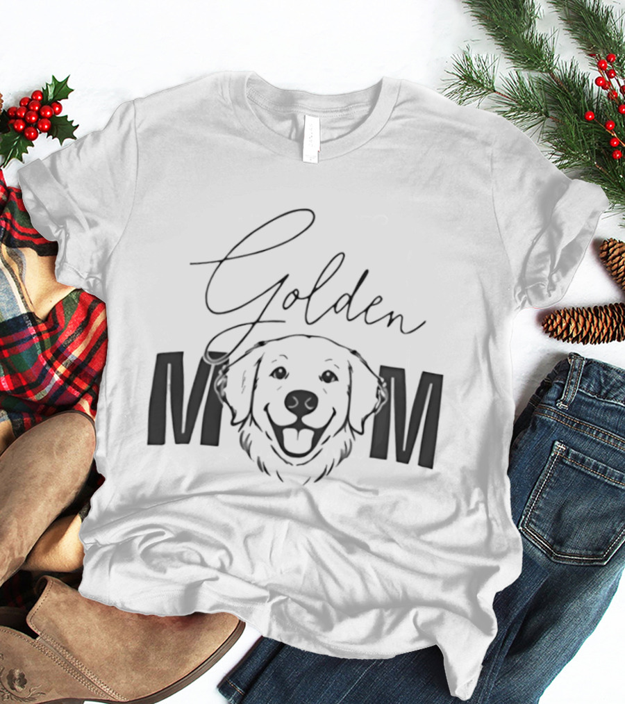 Golden Retriever Dog Mom T-Shirt