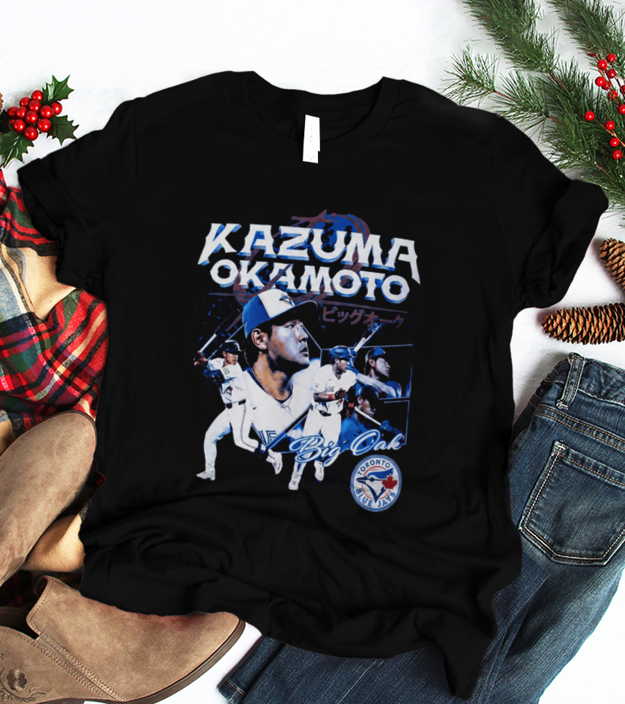 Kazuma Okamoto Big Oak Toronto Blue Jays T-Shirt