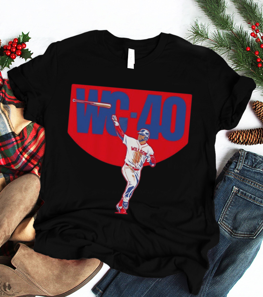 Willson Contreras WC 40 Boston Red Sox Baseball MLB 2026 T-Shirt