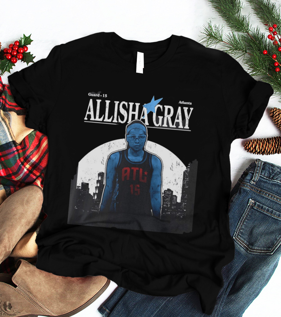 Guard 15 Allisha Gray ATL Atlanta T-Shirt