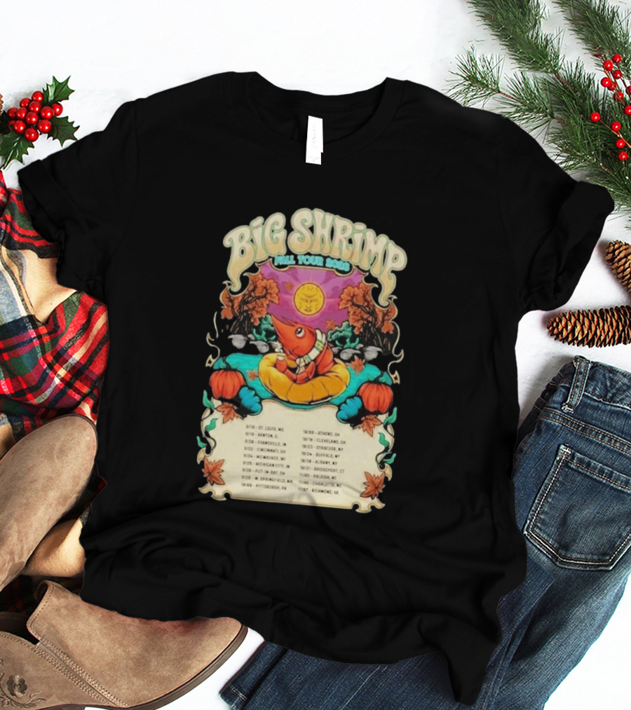Big Shrimp Fall Tour 2026 Dates T-Shirt