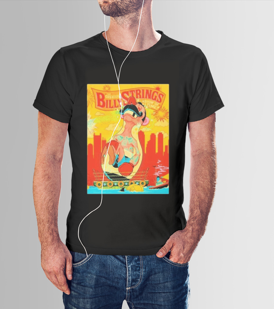 Billy Strings Boston MA Night 2 Agganis Arena July 21 2026 Greatest Show Of All Time T-Shirt