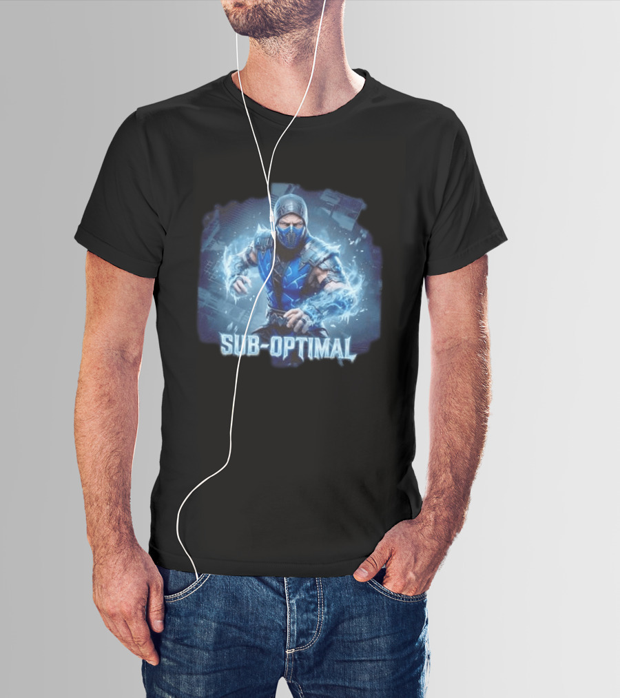 Sub Optimal Ice Ninja Action Pose T-Shirt