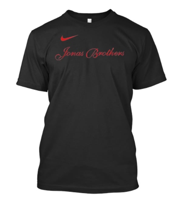 Jonas Brothers The Burning Up Tour All Over Again Nike Collaboration T-Shirt