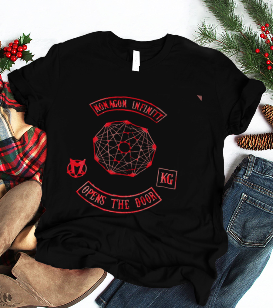 Nonagon Infinity Opens The Door KG Lizard Wizard T-Shirt