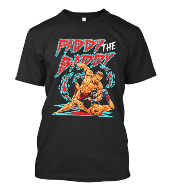 Paddy The Baddy UFC Cartoon Fighter Action T-Shirt