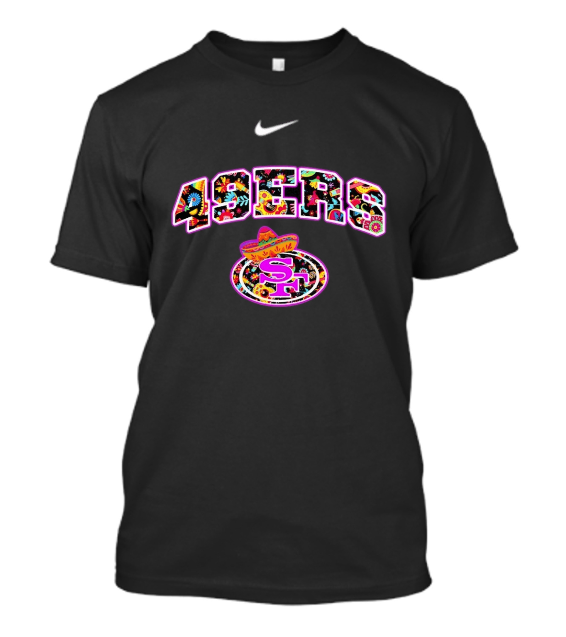San Francisco 49ers Nike Fiesta Sombrero Hispanic Heritage T-Shirt