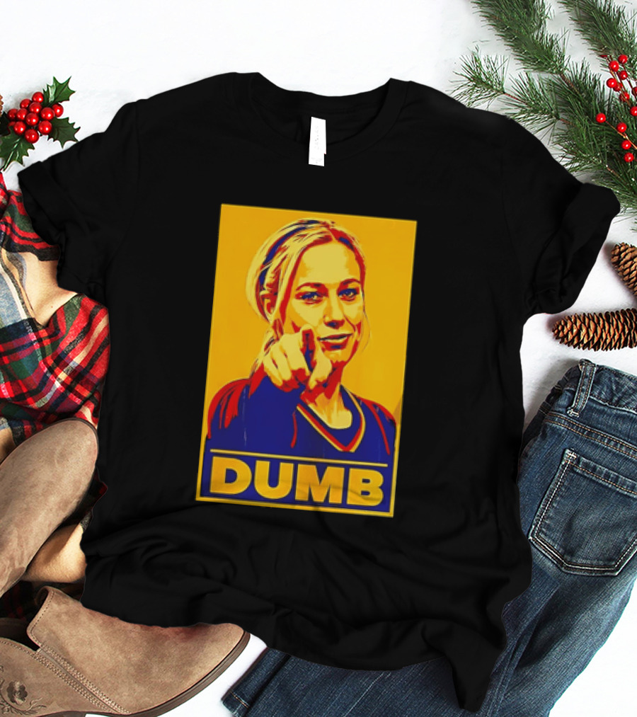 Sophia Cunningham Dumb Woman Pointing Her Finger T-Shirt