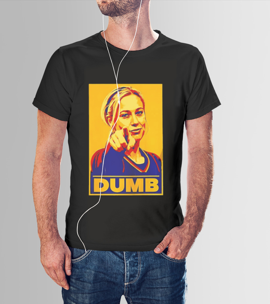 Sophia Cunningham Dumb Woman Pointing Her Finger T-Shirt