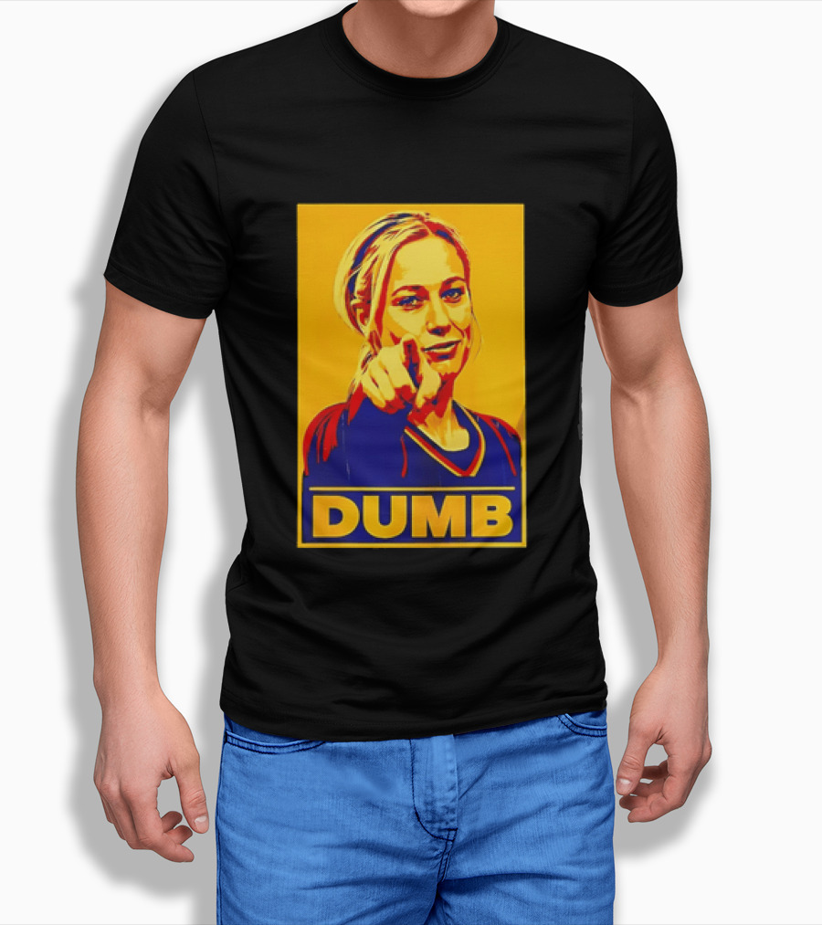 Sophia Cunningham Dumb Woman Pointing Her Finger T-Shirt