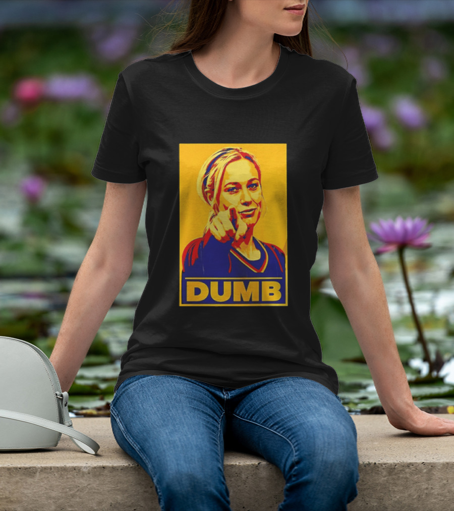 Sophia Cunningham Dumb Woman Pointing Her Finger T-Shirt
