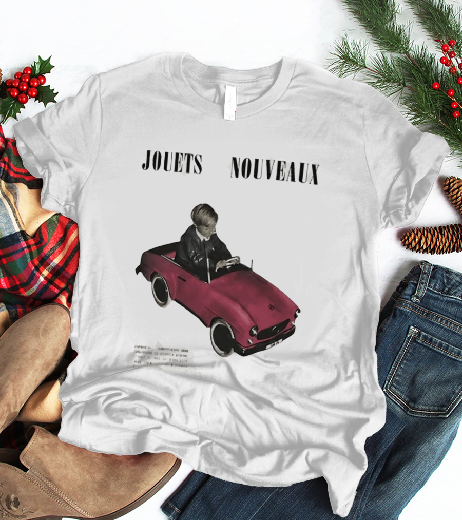 Jouets Nouveaux Vintage Car Child Paris Image T-Shirt