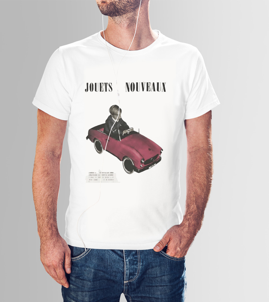 Jouets Nouveaux Vintage Car Child Paris Image T-Shirt