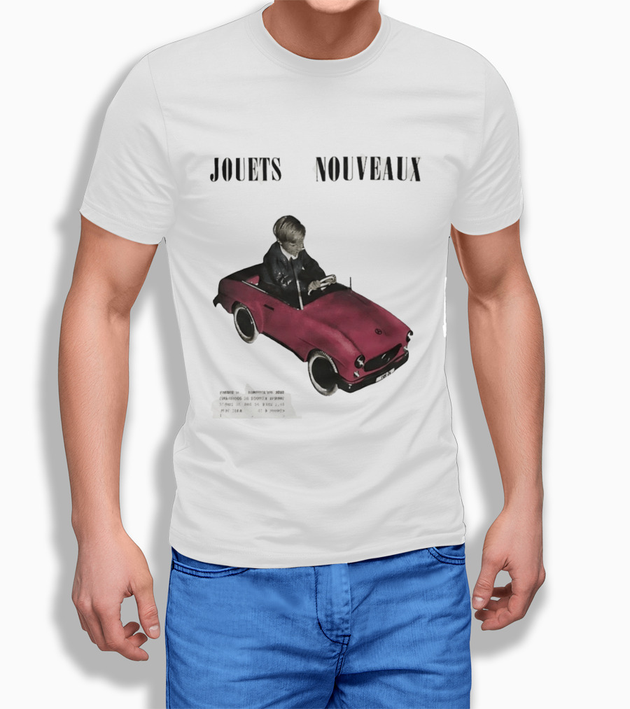 Jouets Nouveaux Vintage Car Child Paris Image T-Shirt