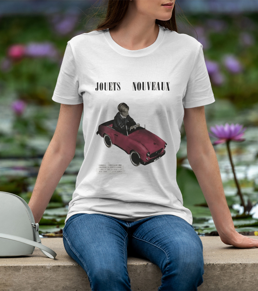 Jouets Nouveaux Vintage Car Child Paris Image T-Shirt