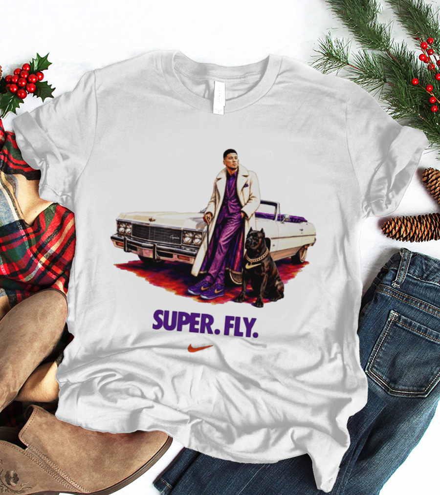 Devin Booker Super Fly Chevrolet Caprice Nike T-Shirt