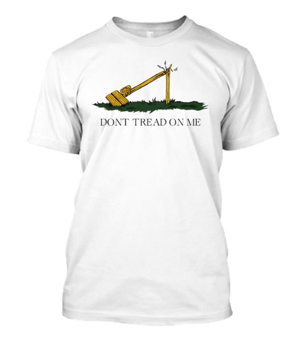 Don't Tread On Me Gadsden Flag Fallen Camera T-Shirt