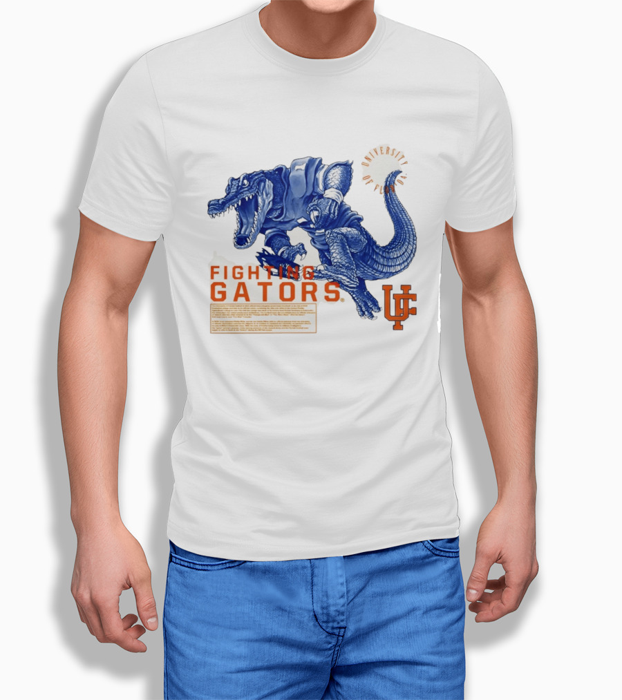 University Of Florida Fighting Gators History Of The Gator T-Shirt
