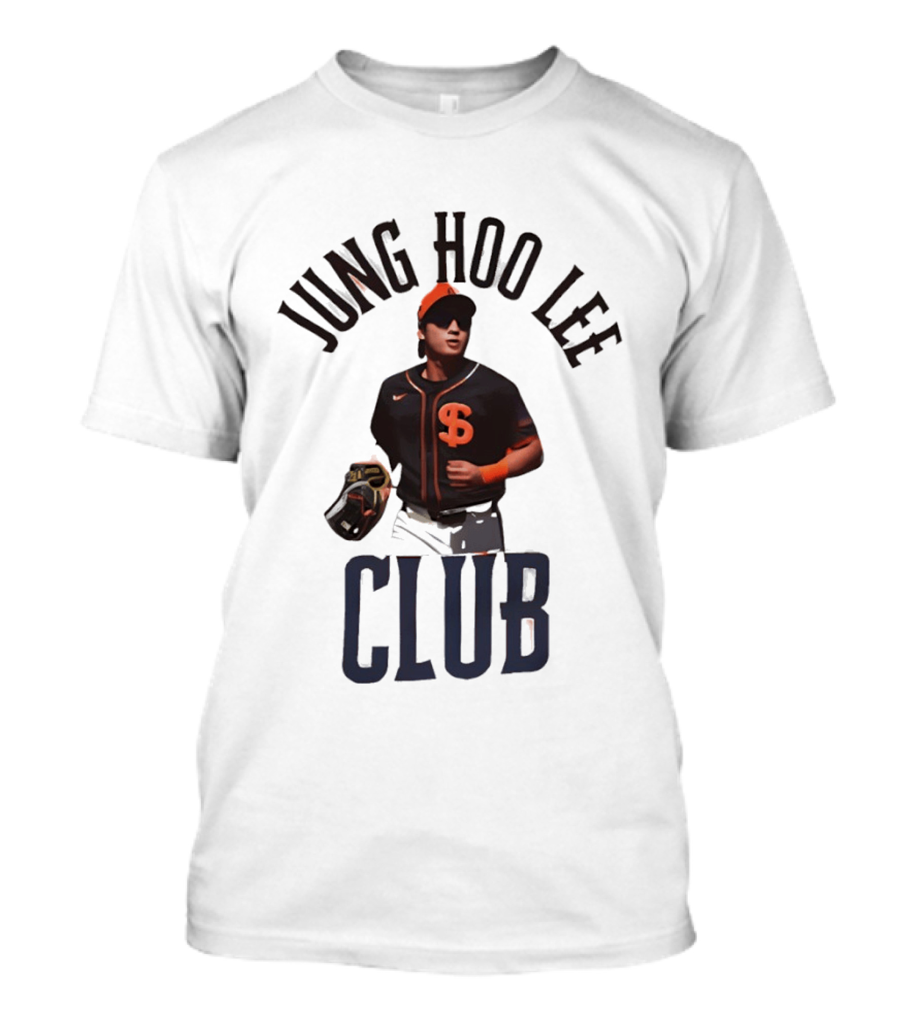 Jung Hoo Lee Club San Francisco Giants MLB 2026 Baseball T-Shirt