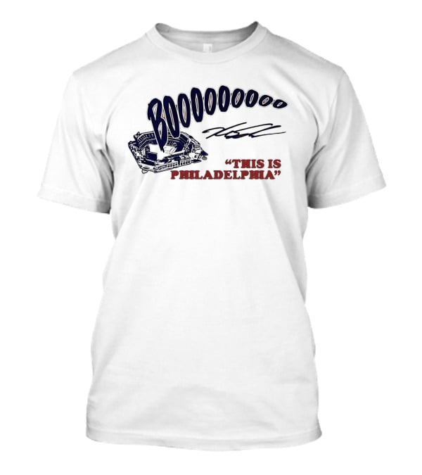 BOOOO This Is Philadelphia Kyle Schwarber Philadelphia Phillies Baseball T-Shirt