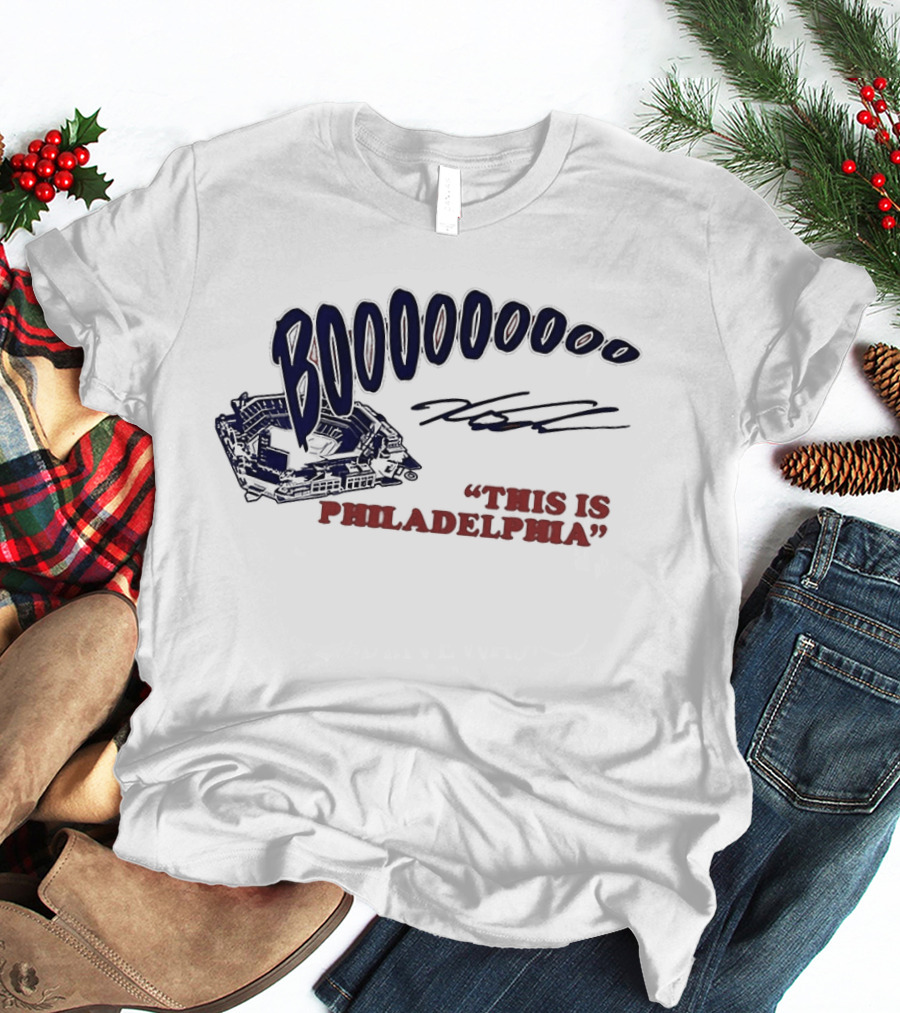 BOOOO This Is Philadelphia Kyle Schwarber Philadelphia Phillies Baseball T-Shirt