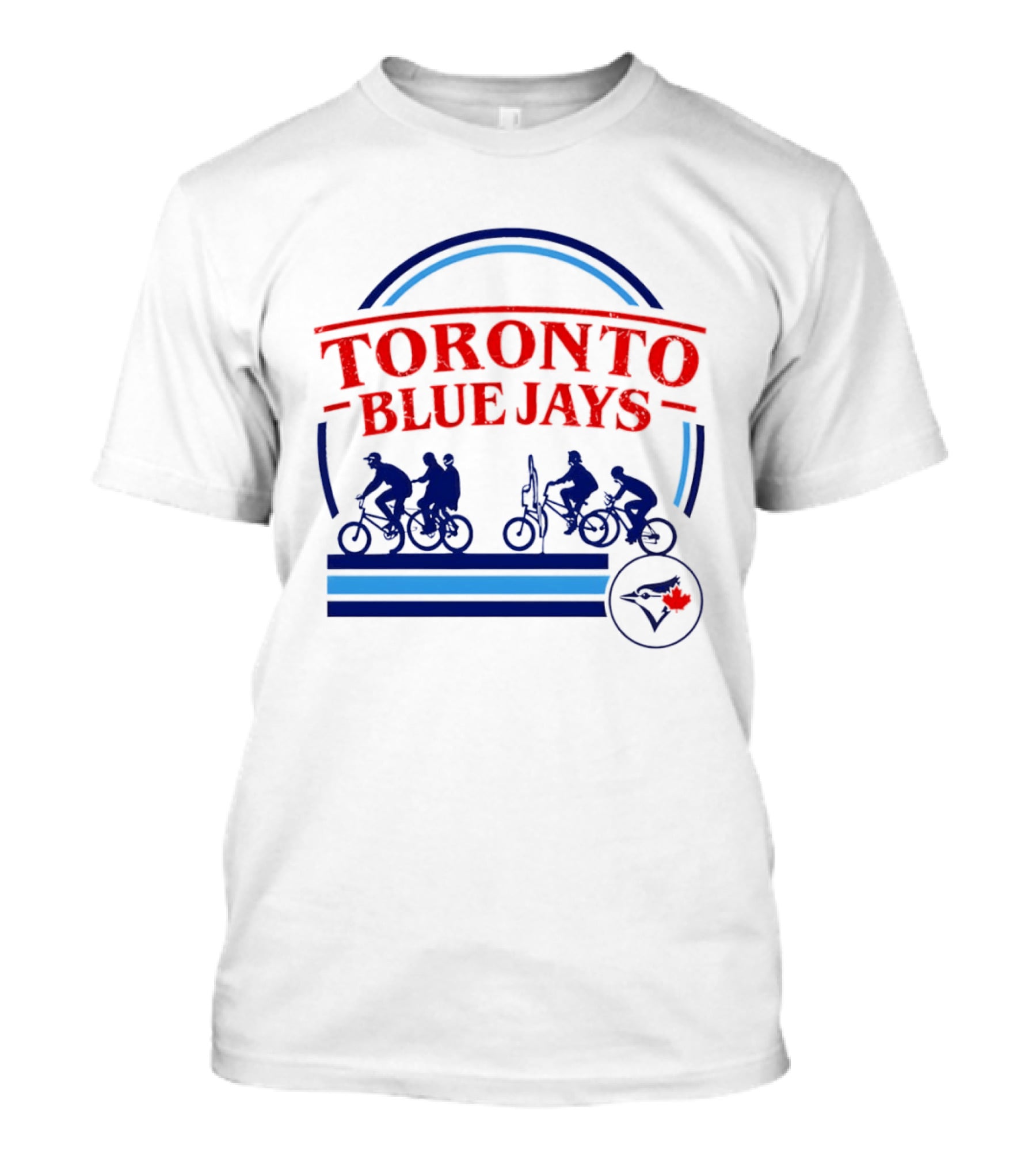 Toronto Blue Jays Stranger Things Bike Crew MLB 2026 T-Shirt
