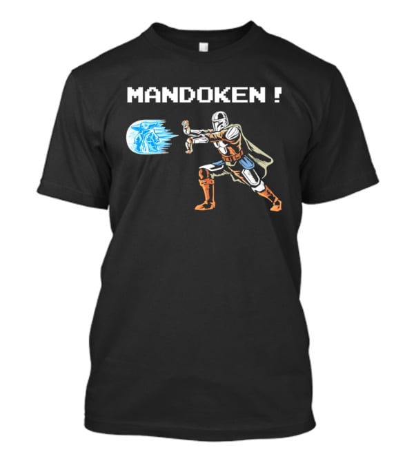 Mandoken The Mandalorian Grogu Force Move Fusion T-Shirt