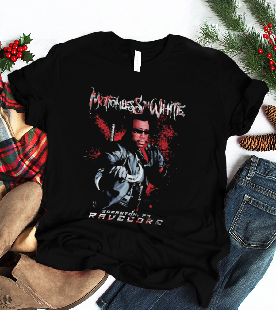 Motionless In White Blood Rave Scranton PA Ravecore T-Shirt