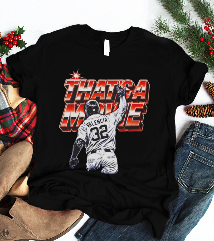 Eduardo Valencia 32 Detroit Tigers That's A Movie T-Shirt
