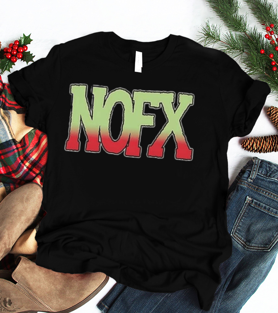 NOFX Ribbed Tour 1991 Vintage Style Nostalgic Punk Band Merch T-Shirt