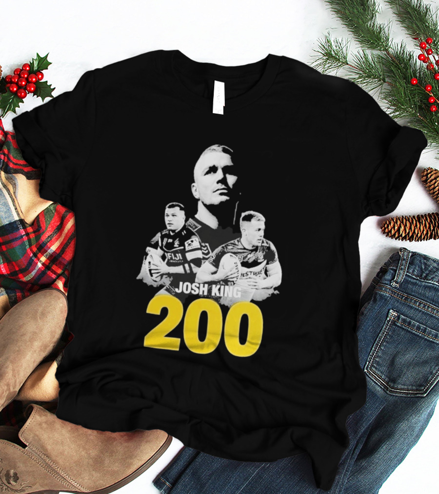 Josh King 200 Rugby Milestone T-Shirt