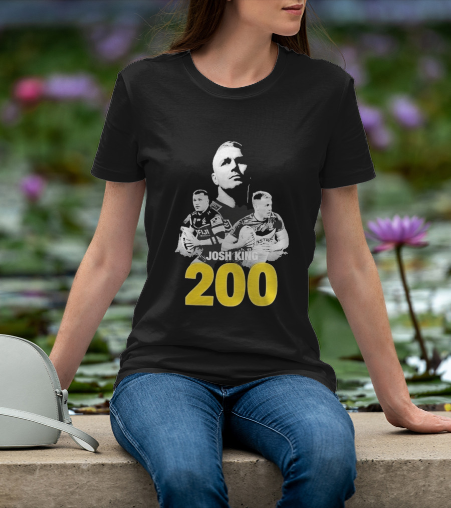 Josh King 200 Rugby Milestone T-Shirt