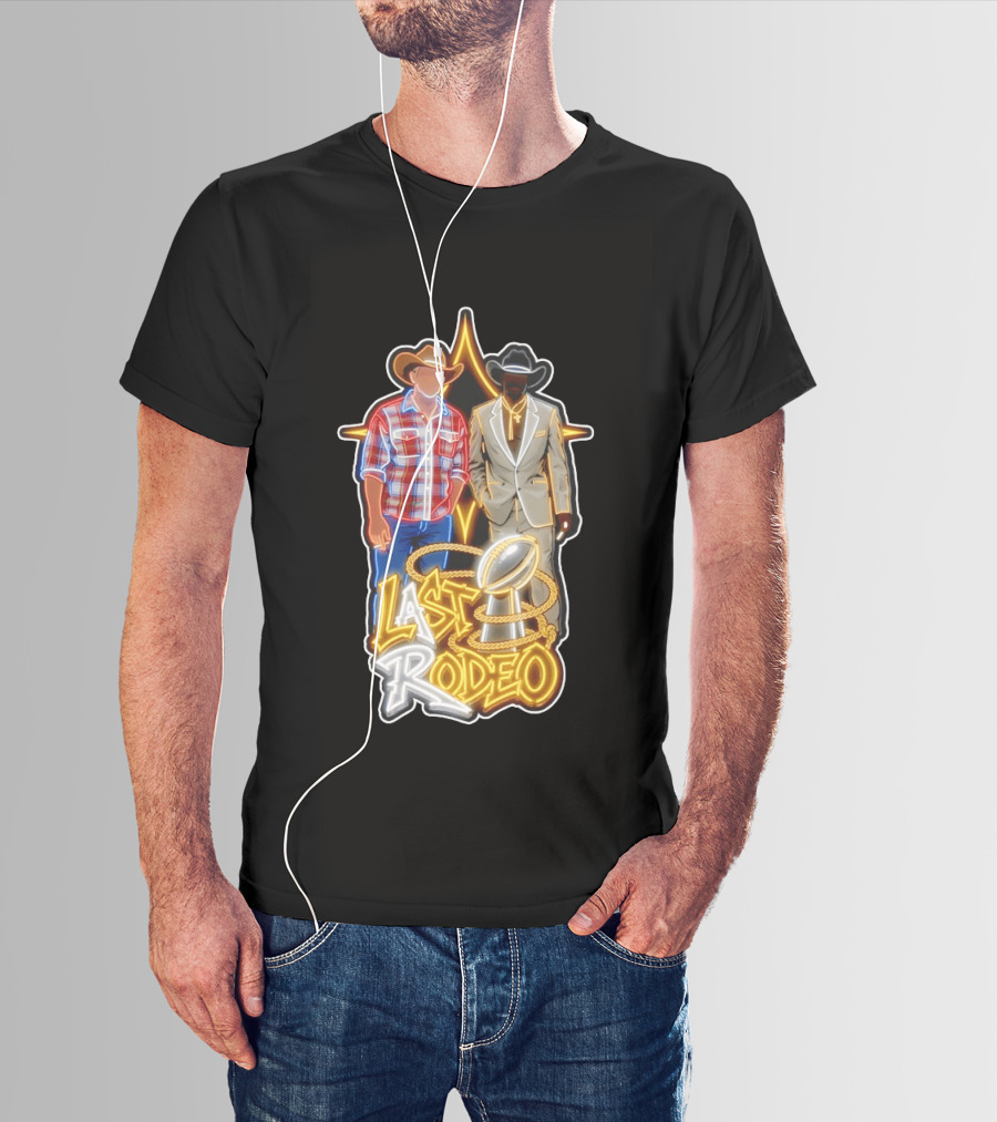 Last Rodeo Pittsburgh Steelers Football Trophy 2026 T-Shirt