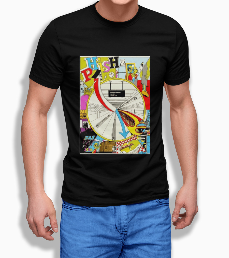 Phish Madison Square Garden NYC July 22 24 25 27 29 2026 T-Shirt