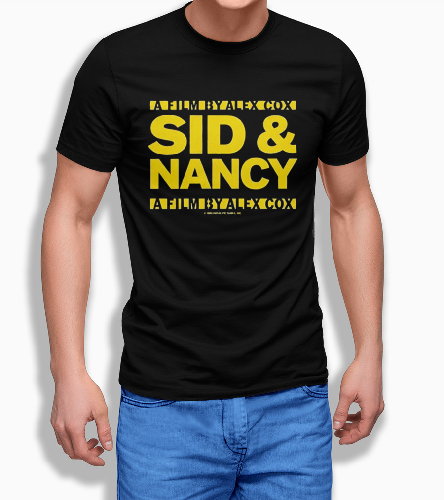Sid & Nancy Movie Promo Yellow T-Shirt