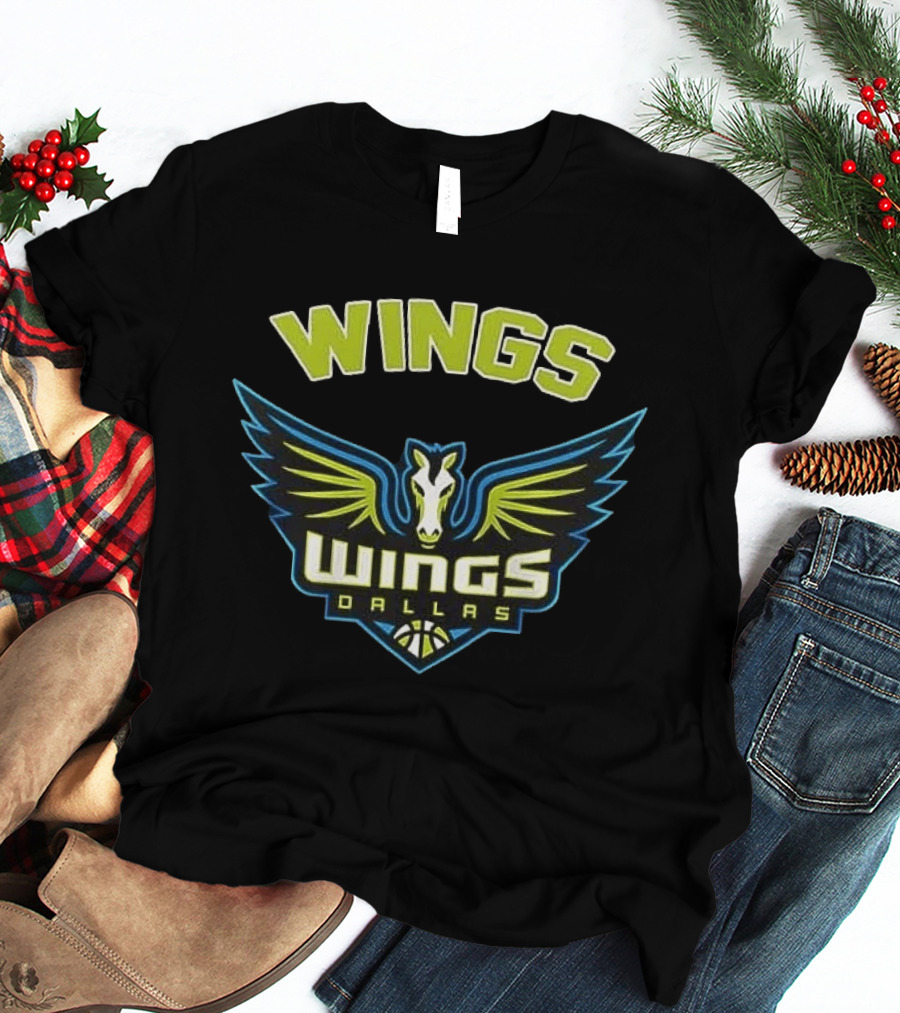 Dallas Wings Basketball Team Custom Name Fan T-Shirt