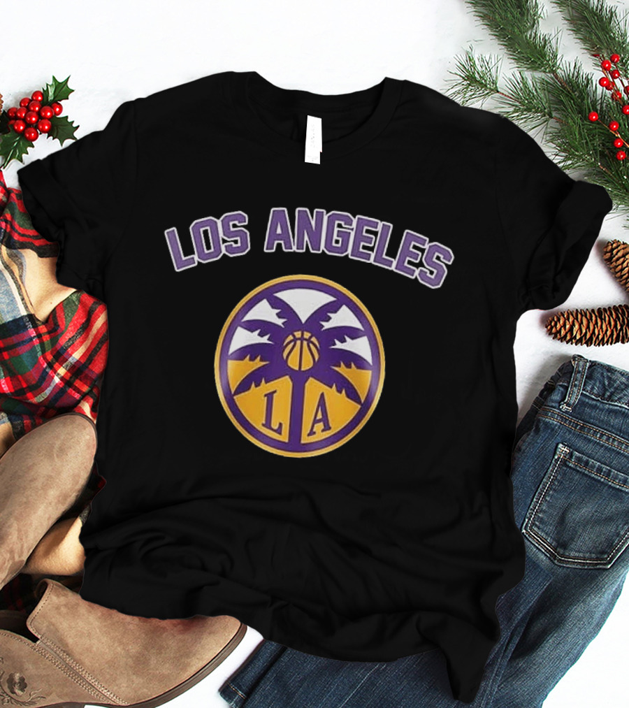 WNBA Los Angeles Sparks Custom Name Edition For Fans T-Shirt