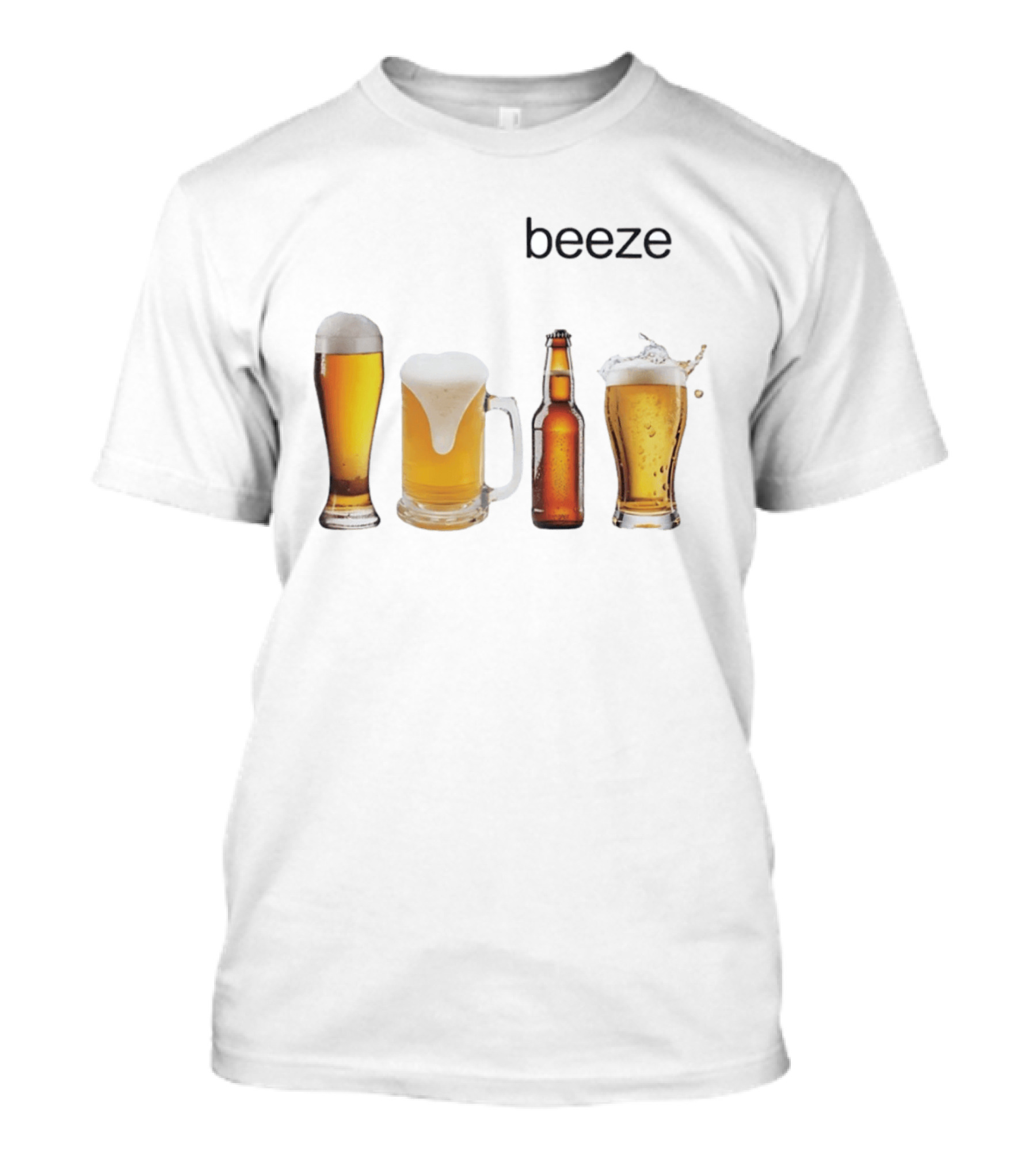 Beeze Beer Collection Lager Pilsner T-Shirt