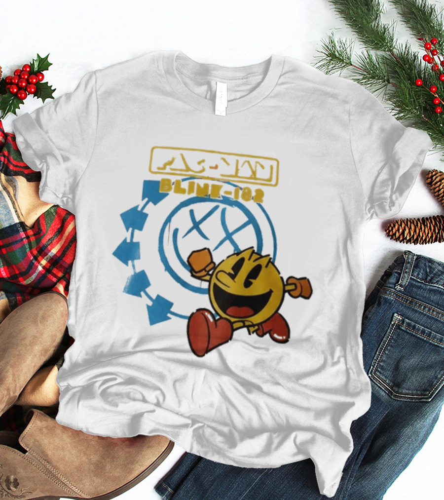 Pac Man Blink 182 San Diego Comic Con 2026 Collaboration T-Shirt