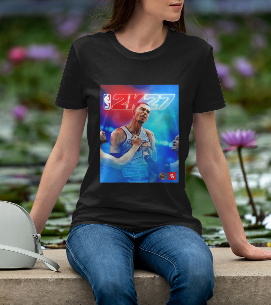 NBA 2K27 Victor Wembanyama San Antonio Spurs T-Shirt