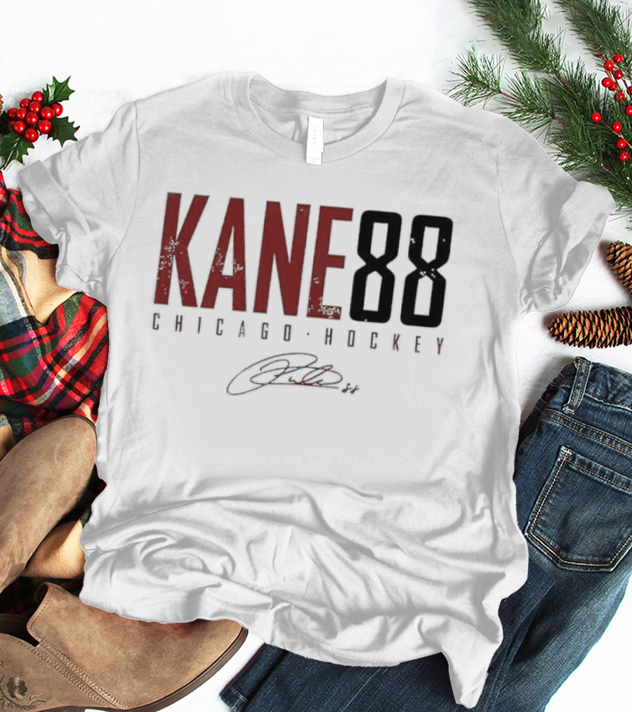 Kane 88 Chicago Hockey Signature Edition T-Shirt