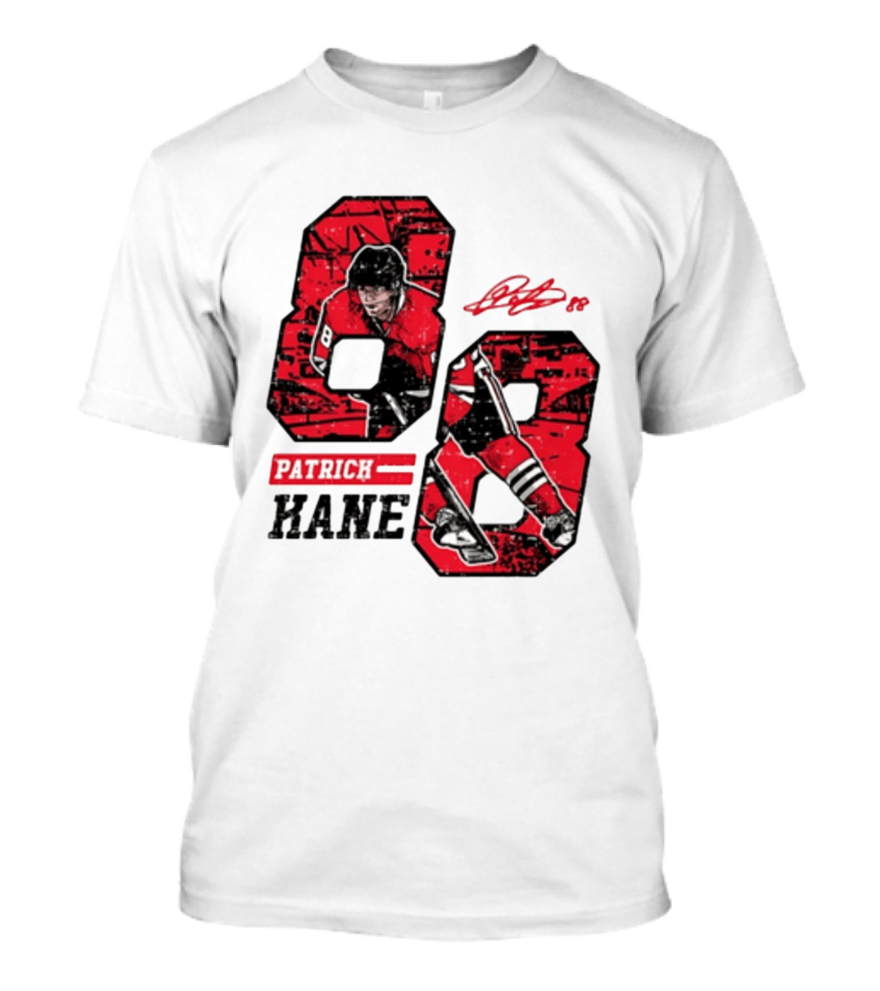 Patrick Kane Chicago Blackhawks 88 Comic Style Collaboration T-Shirt