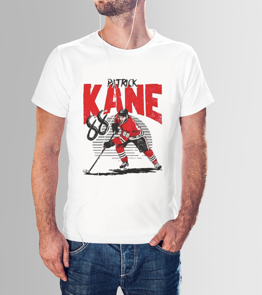 Patrick Kane 88 Chicago Blackhawks Hockey Player Victory T-Shirt