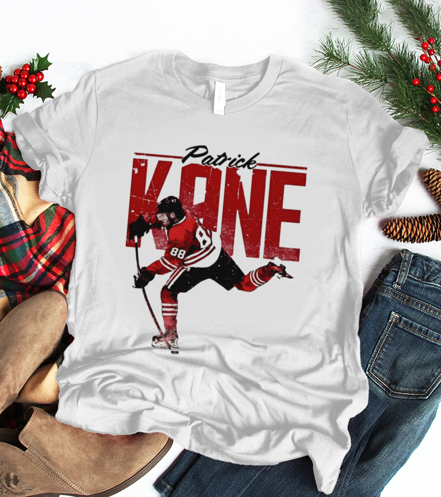 Patrick Kane 88 Chicago Blackhawks Hockey Player T-Shirt
