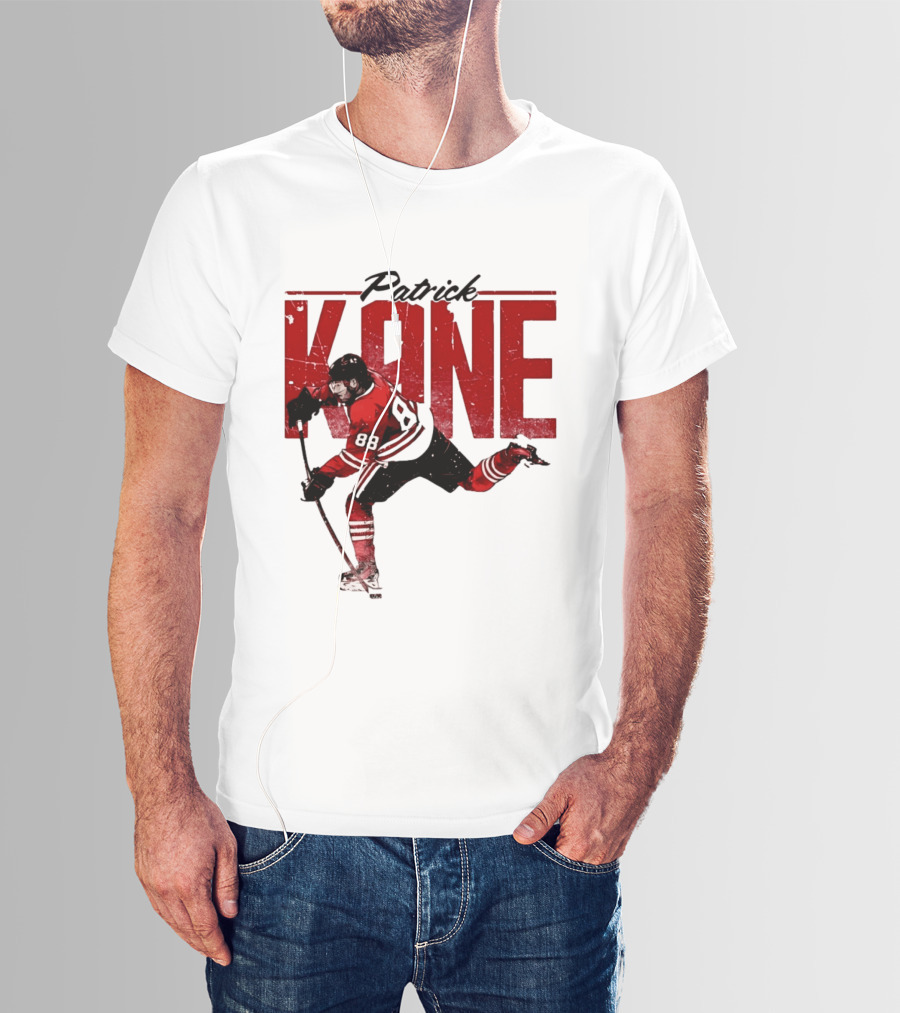 Patrick Kane 88 Chicago Blackhawks Hockey Player T-Shirt