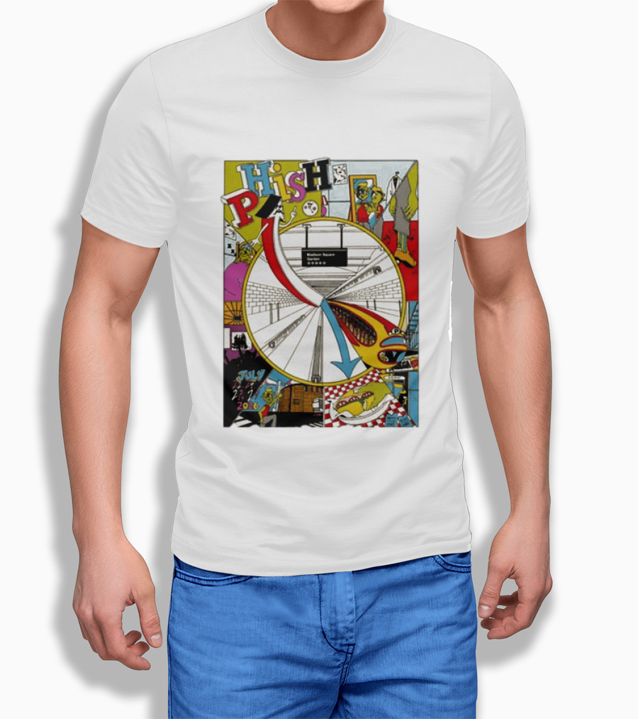 Phish Madison Square Garden New York July 2026 Five Nights Event T-Shirt