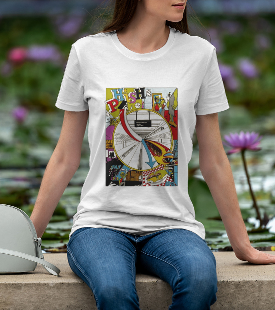 Phish Madison Square Garden New York July 2026 Five Nights Event T-Shirt