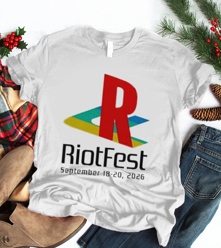 Riot Fest 2026 September 18 20 Colorful R T-Shirt