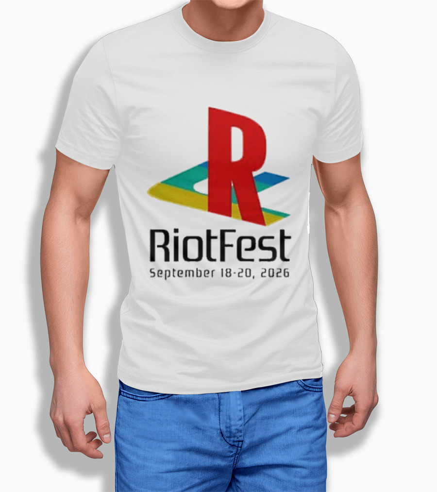 Riot Fest 2026 September 18 20 Colorful R T-Shirt