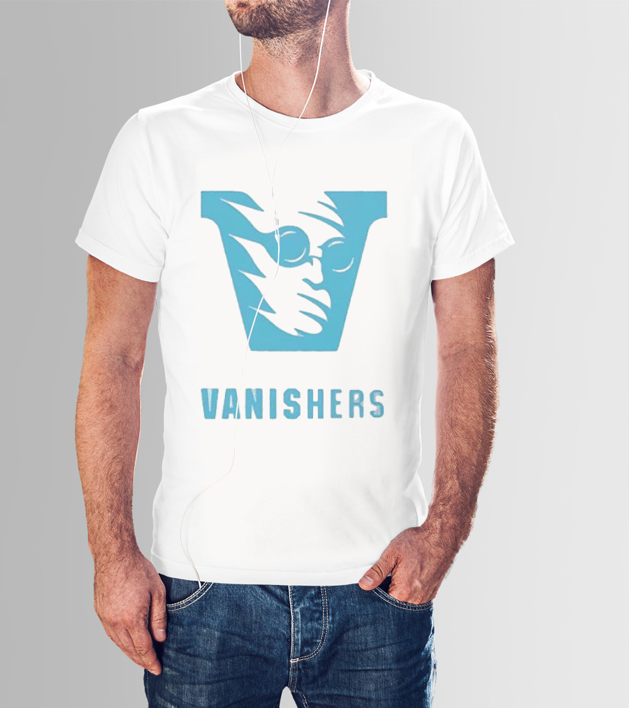 Sussex Vanishers Ghostly Specter Team Vanishers Blue T-Shirt